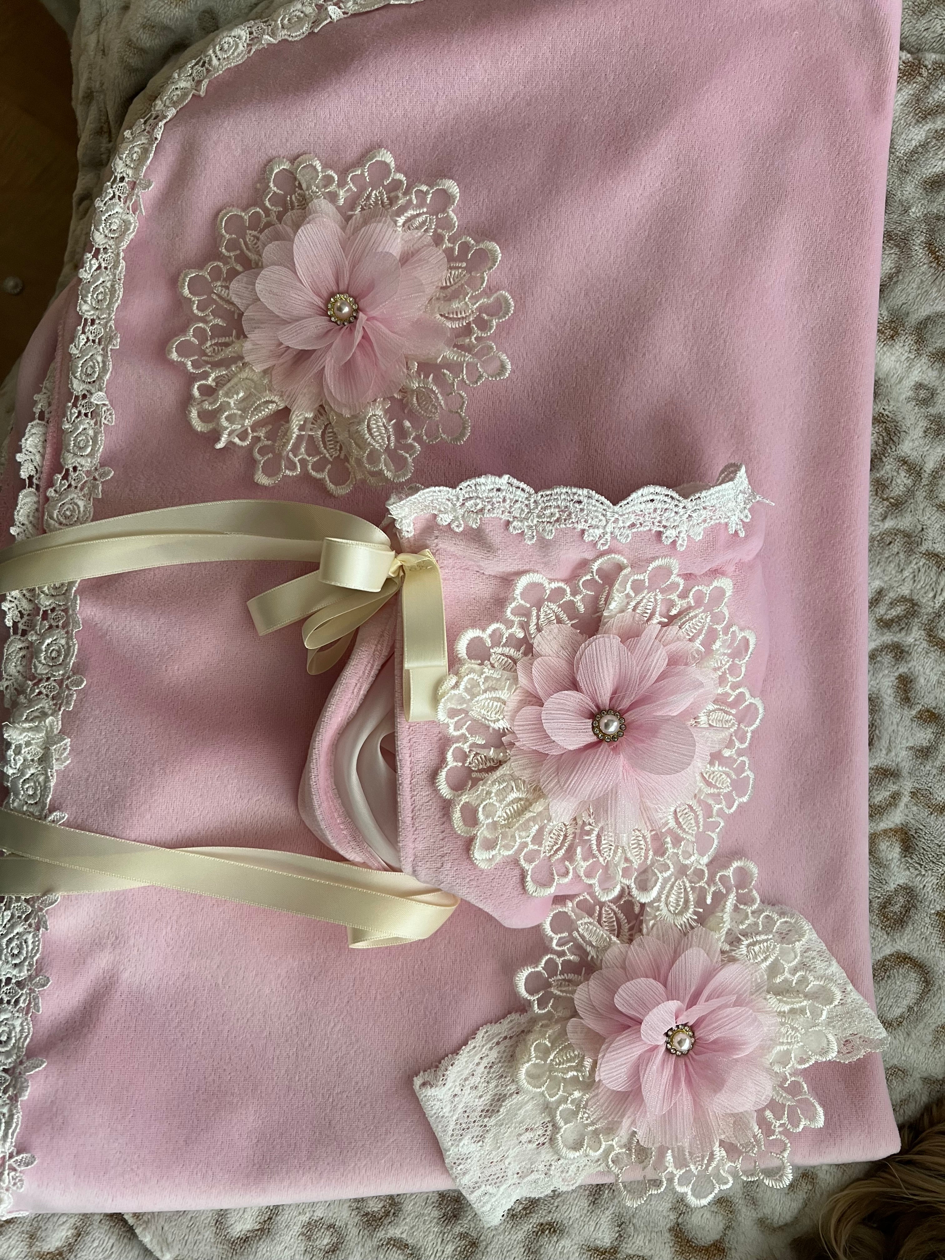 Kim in Pink Velvet